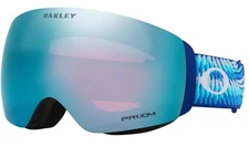 NEW Oakley Flight Deck M Snow Goggles-Mikaela Shiffrin-Prizm Snow Sapphire Lens