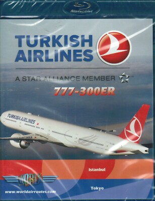 Turkish Airlines 777-300ER Cockpit Blu-ray disc