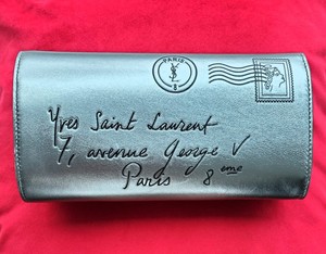 metallic ysl bolsa