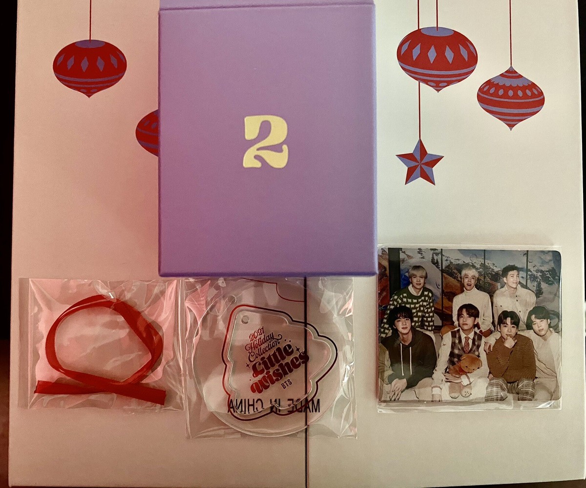 値下げ-防弾少年団　新品未開封　BTS Little Wishes BTS 2021 Holiday Collection : Little Wishes Official Merch, 4cuts