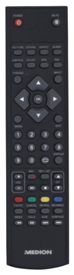 Télécommande de remplacement pour Hantarex SLIMLEDLCD22TV