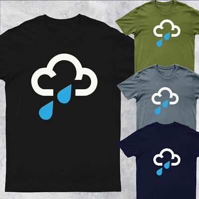 WEATHER SYMBOL RAINY RINGER(rain cloud feeling)  Mens T-Shirt #DG