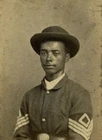 Civil War Photo ,  Union -  African American Soldier