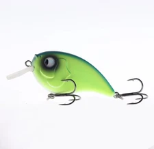 2 Pack Shallow Running Silent Crankbait Dives 3-4’ Sharp Hooks (citrus Shad)