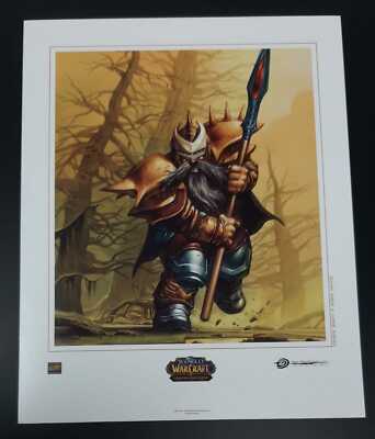 WoW World of Warcraft ArtWork 2007 UDE Limited Edition - Dwarf Warrior