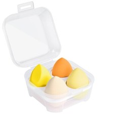 4PCS Set w/ Box Makeup Foundation Sponge Blender Blending Puff Flawless Smooth