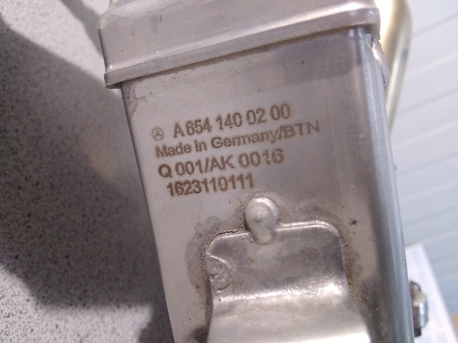 ORIGINAL Mercedes OM654 W213 AGR Kühler AGR Ventil A 6541400460 A  