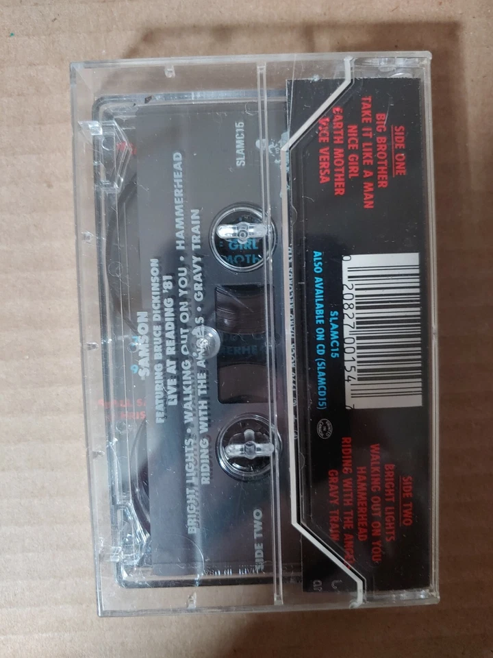 Samson - Live At Reading '81 (Cassette) SLAMC15 Grand Slamm Foto 2 de 4