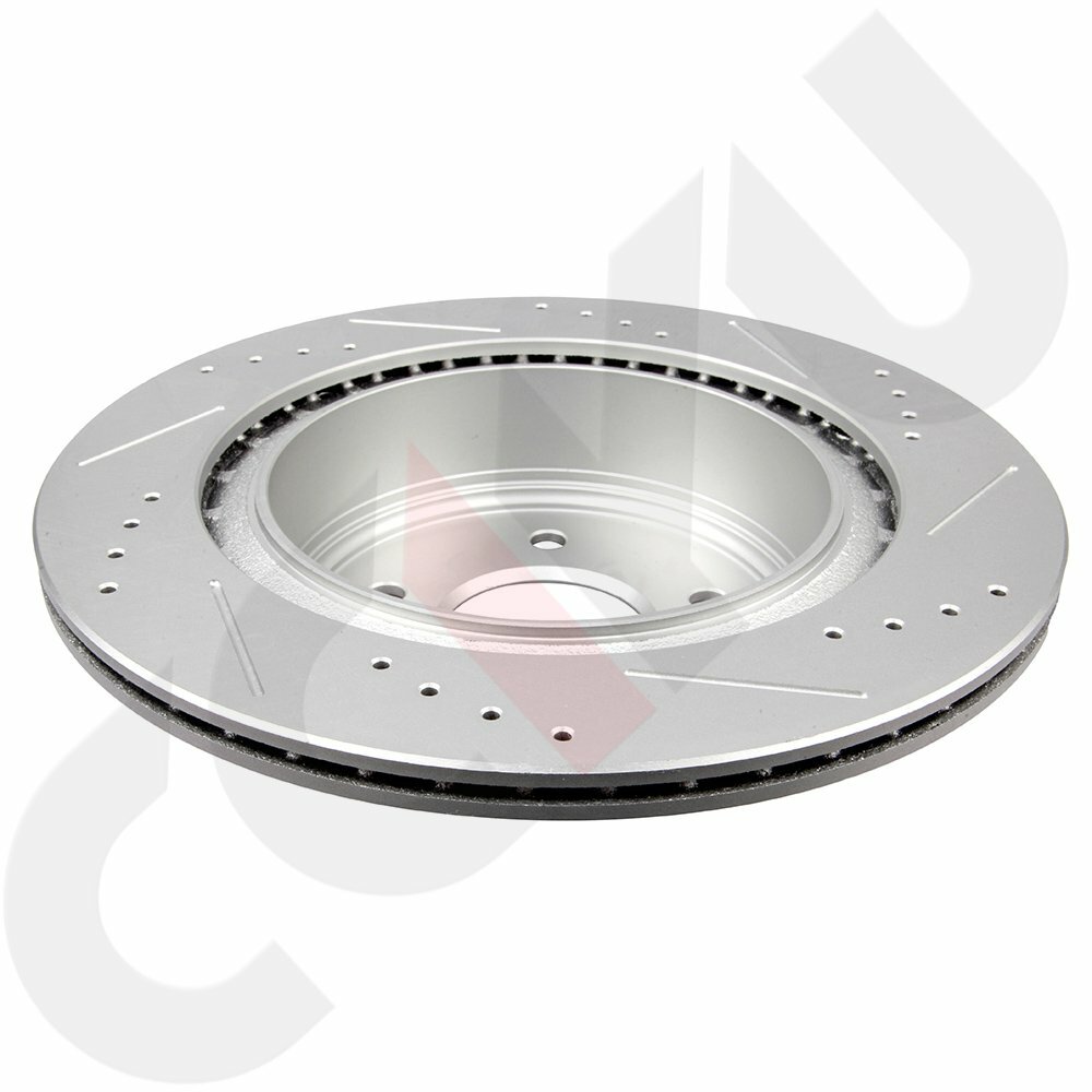 Rear Drilled Slotted Brake Rotors Fits Infiniti G37X EX35 G25 G35 G37