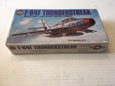 Rare Vintage Revell F-84F ThunderStreak....Kit H-219:79 ..1/54