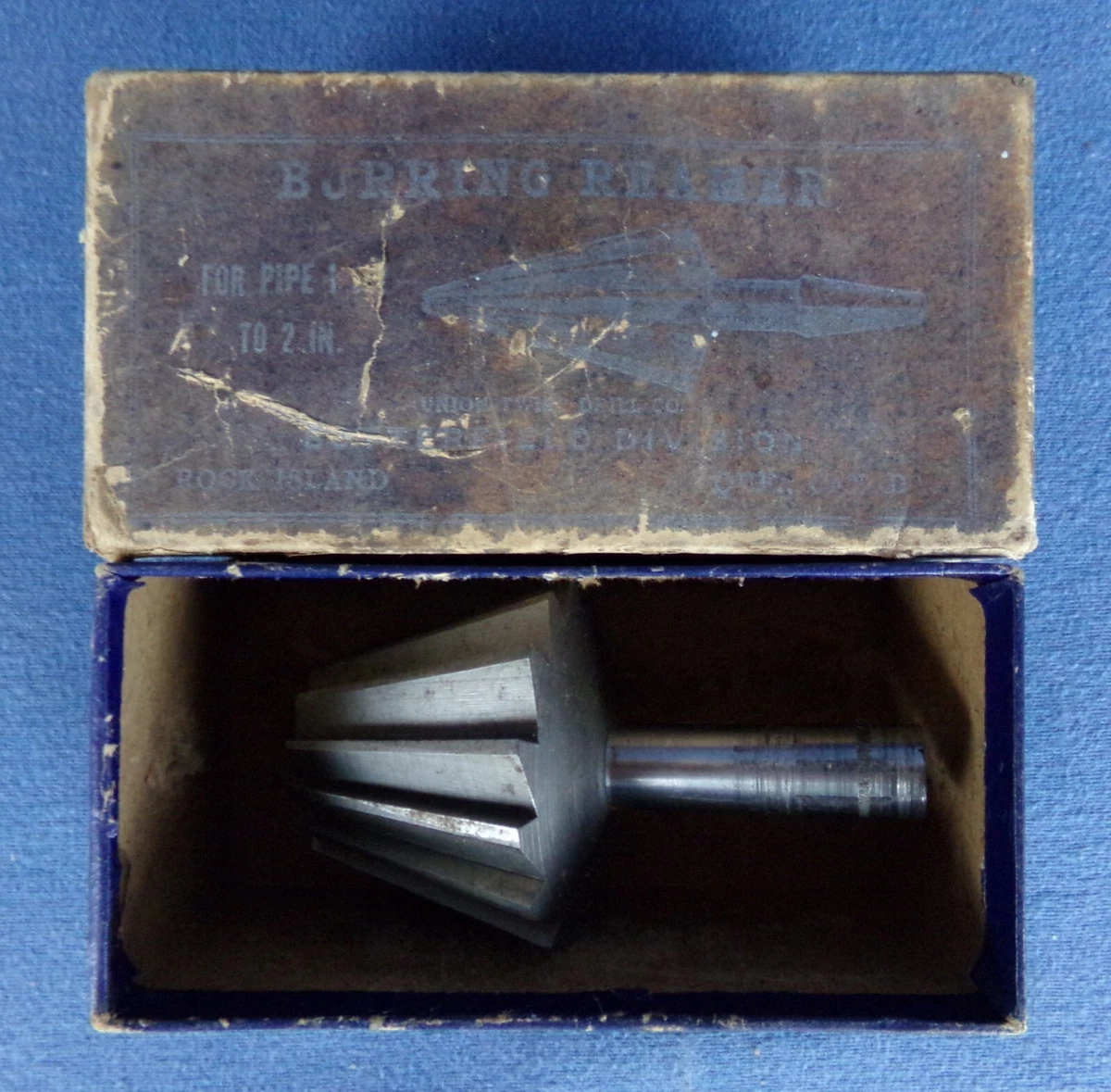 Union Twist Drill Co. Butterfield Division 5 Burring Reamer For