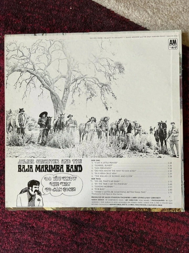  LP vinyl lot - Herb Alpert Tijuana Brass WHIPPED CREAM OTHER -Baja Marimba Band Foto 4 de 4