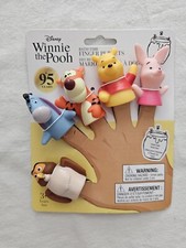 Disney "Winnie the Pooh  Friends" Vinyl Finger Puppets 95 Years of FUN  New