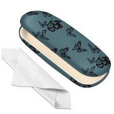Glasses Case Hard Shell Eyeglass Protective Case Eyeglasses L18-butterfly