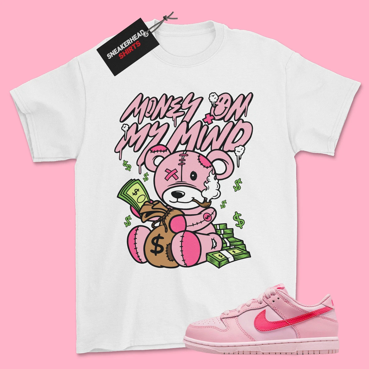 pink dunk shirt