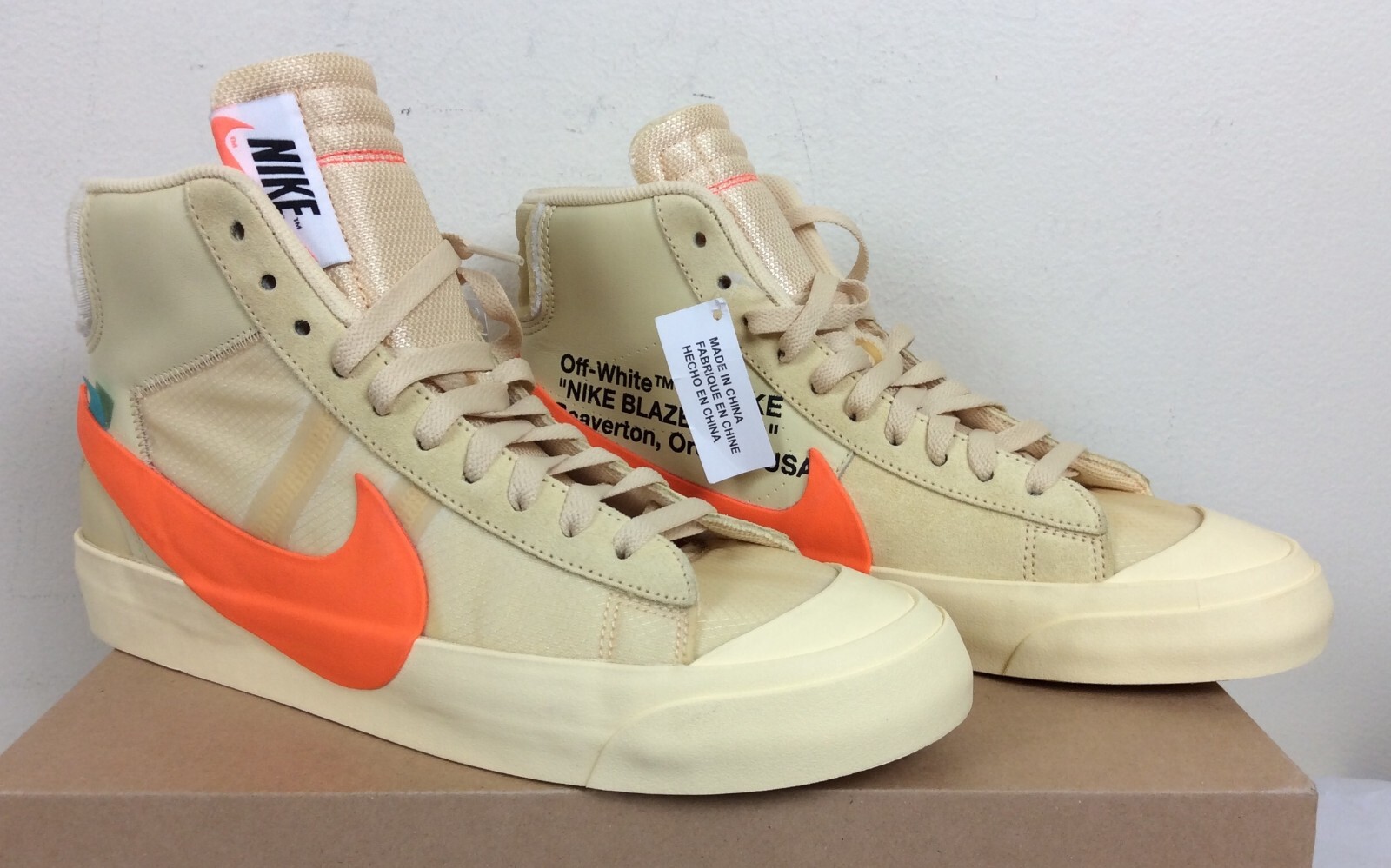 OFF WHITE X NIKE Nuovissimo blazer Nike Mid x OFF WHITE All Hallows Eve 2018 taglia 10 con scatola