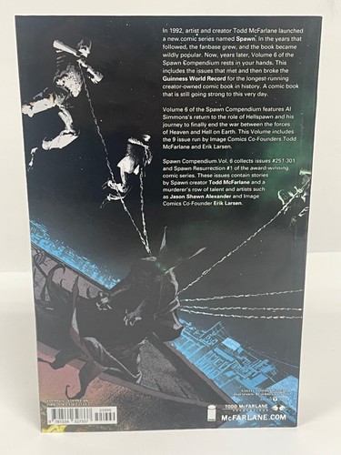 Compendio SPAWN Volumen 6 Colecciona #251-300 Nueva Imagen Cómics TPB - Imagen 2 de 4