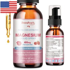 Magnesium Liquid Spray 400mg Magnesium Support Muscle Bone  Nerve Health