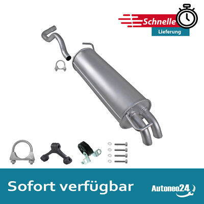 Auspuff Seat Leon 1999-2006 1.6 16V - 1.9 SDi 1M1 Endschalldämpfer + Montagesatz