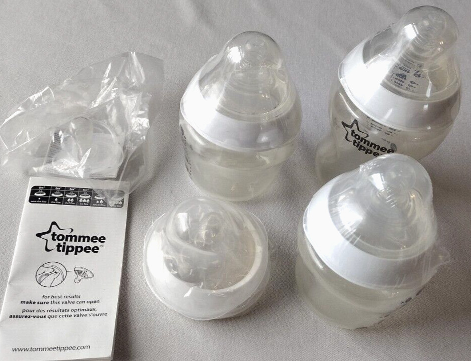 Tommee Tippee 3 Baby Bottles 9oz/5oz