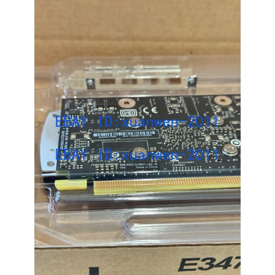 NVIDIA QUADRO P620 2GB GDDR5 PCIE Graphics Card 4x Mini DisplayPort - Image 3 of 4