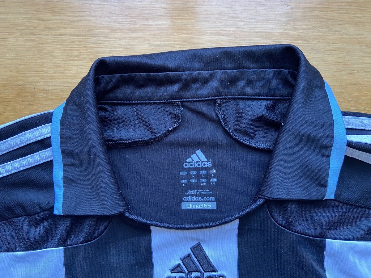 NEWCASTLE UNITED 2007 2009 HOME SHIRT JERSEY LONG SLEEVE