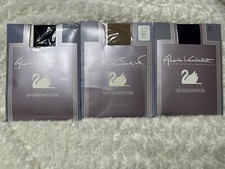 Lot of 3 Gloria Vanderbilt Pantyhose Nylons Navy Beige Day Sheer Size C Vintage
