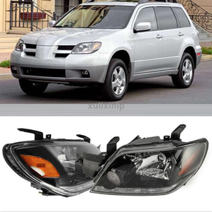 Fit For 2003 2005 Mitsubishi Outlander Front Head Lamp Headlights Assembly Set Ebay