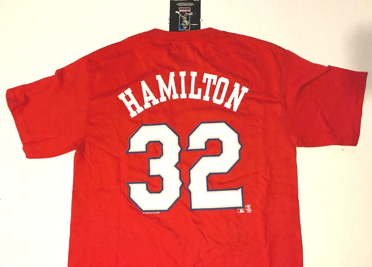 NWT-MLB~TEXAS RANGERS JOSH HAMILTON JERSEY SHIRT (M)