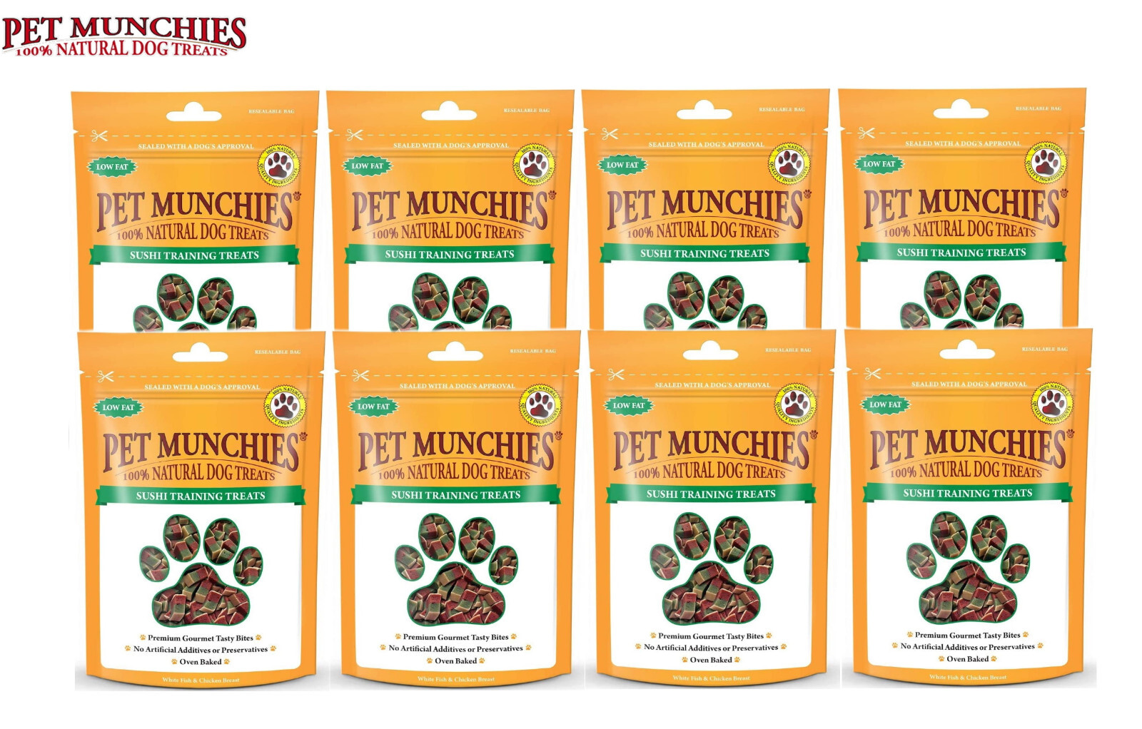 Pet Munchies Sushi Dog Training Treats 50g - Image 8