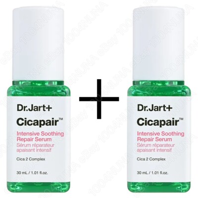 Dr.Jart+ Cicapair Intensive Soothing Repair Serum 30mlx2 Redness Relief K-Beauty