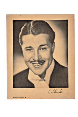 Vintage Don Ameche An American Actor Photograph Print Photo Poster Collectibles - Photo 1/3