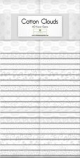 Essential Gems By Wilmington Prints- Cotton Clouds 40 Karat Crystals/Jelly Roll