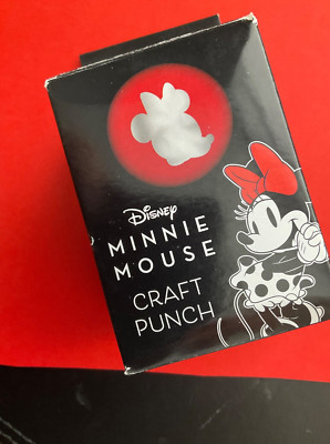 Verpackt und neu Disney Minnie Mouse Karten Basteln Stanzer 23 mm