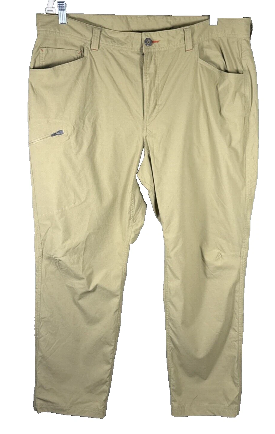 LL Bean Pants Mens 40x30 Tan Water-Resistant Cresta Hiking Standard Fit Outdoor