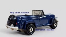 Jeepster Jeep Willys-overland Runabout 1948 1949 1950 Model Collectible Blue J