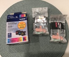 Brother LC103CL XL YELLOW And MAGENTA ONLY Genuine Brother Ink - Sealed