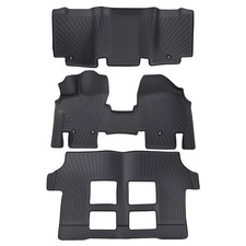 Tpe Car Carpet Floor Mats Set For Honda Odyssey 2011-2017 Black Floor Liners Tpe Car Carpet Floor Mats Set For Honda Odyssey 2011-2017 Black Floor Liners