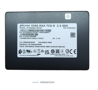 Micron 5300 MAX TCG-E 1.92TB MTFDDAK1T9TDT SATA 6Gb/s  2.5'' SSD 90% + Health