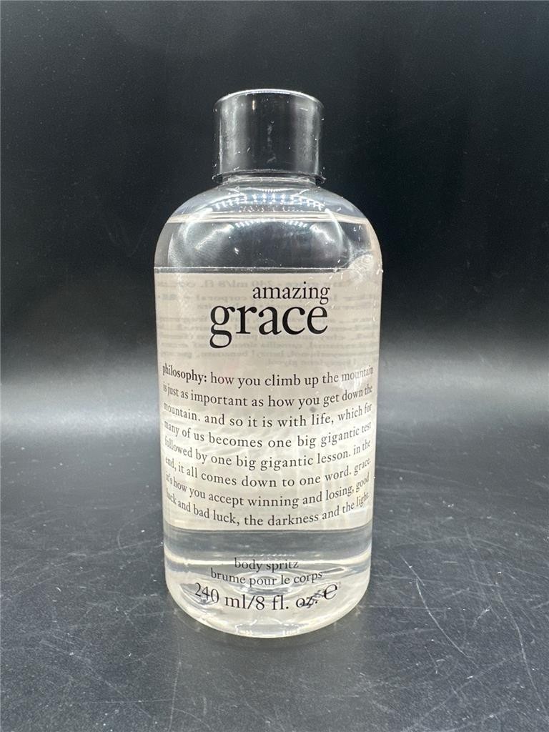 PHILOSOPHY AMAZING GRACE PERFUMED BODY SPRITZ ~ 8 FL OZ ~DISCONTINUED/NEW SEALED