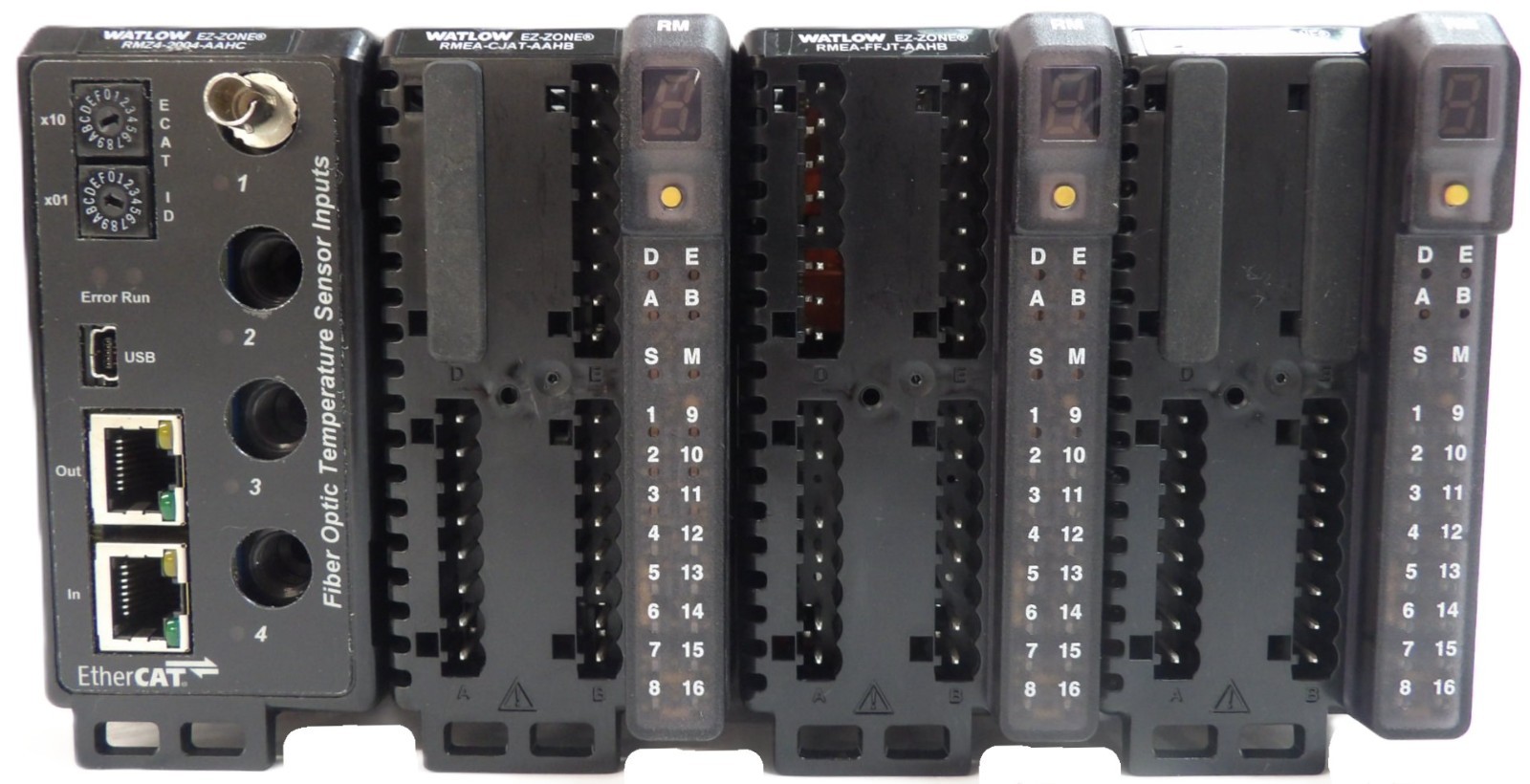 Watlow EZ-ZONE Temperature Controller RMZ4-2004 RMEA-CJAT RMEA-FFJT RMSA-RRAA