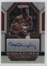 2022-23 Panini Prizm Signatures Silver Calvin Murphy #SIG-CMU Auto HOF 0l2