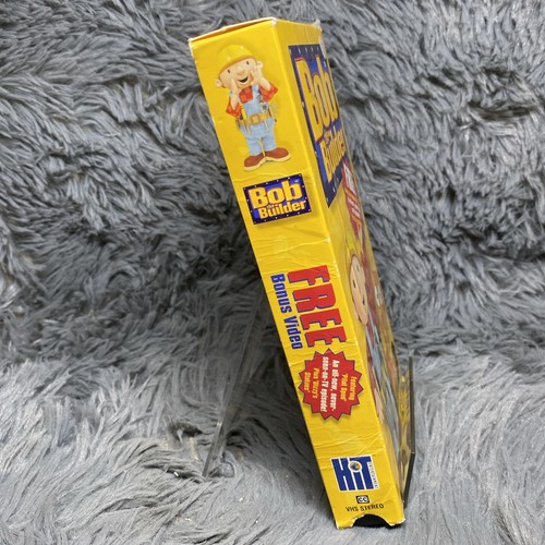 Bob The Builder Bonus Video VHS Tape 2003 Free Promotional Video Rare Cartoon - Picture 3 of 8