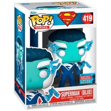 Figura Pop Dc Comics Superman Blue Exclusive