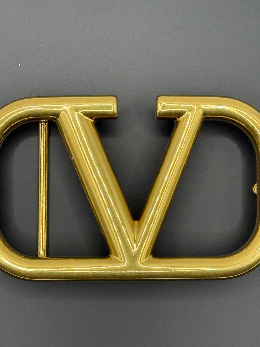 Authentic Valentino Garavani V-Logo Buckle - For 40mm Belt - Swarovski Pearls s-l400.jpg main image 4