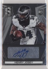 2014 Panini Spectra Rookie Auto 81/149 Henry Josey #264 Auto sm1