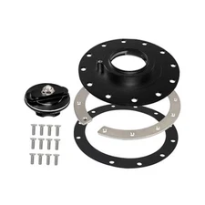 Aluminum Easy Fill Fuel Cell Gas Cap Oil Tank Cover With 12 Bolt Cell Bung and 