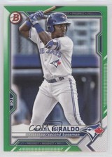 2021 Bowman Draft Green 49/99 Miguel Hiraldo #BD-98 0yr2