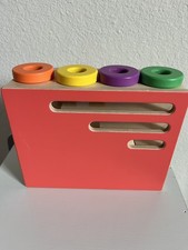 Lovevery Count and Slide Ring Chute Wooden Toy The Realist Play Kit Montessori