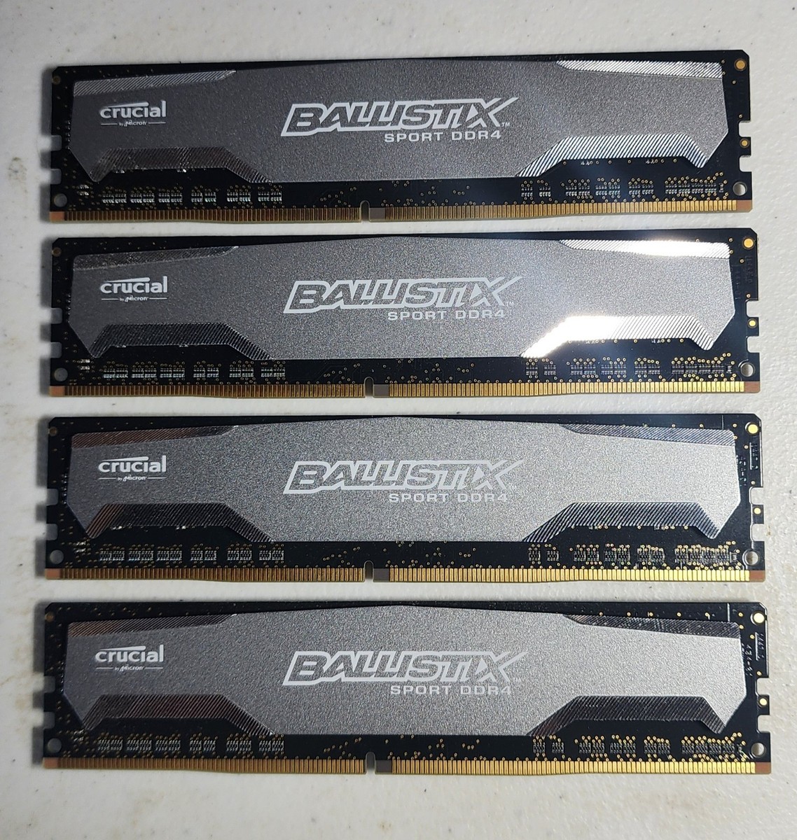 Crucial Ballistix Sport 32GB (4x8GB) DDR4 2400MHz CL16 Desktop RAM